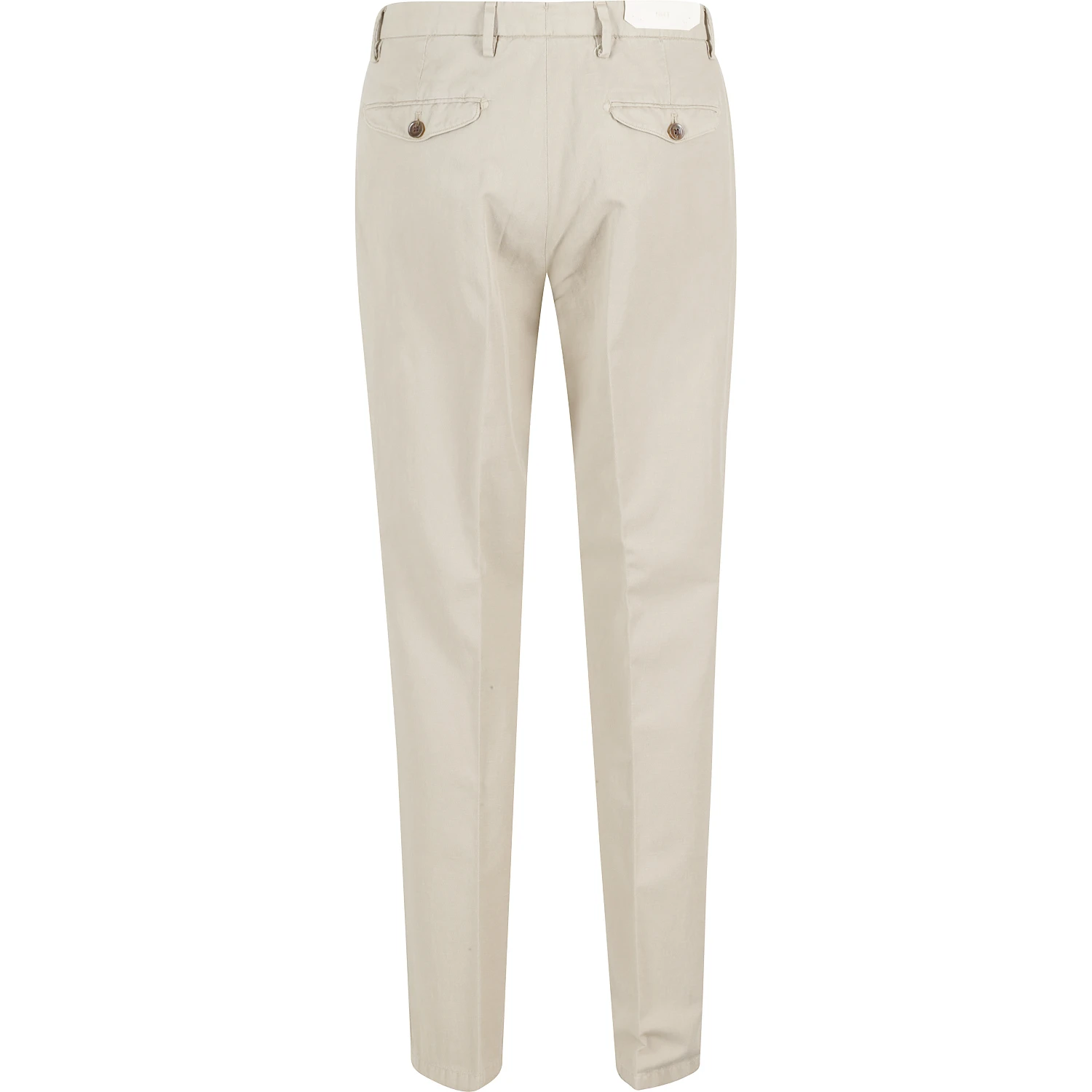 PANT DOPPIA PINCES COTONE LINO