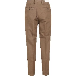 PANT DOPPIA PINCES COTONE LINO