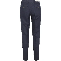 PANT DOPPIA PINCES COTONE LINO