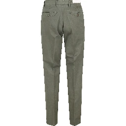 PANT DOPPIA PINCES COTONE LINO