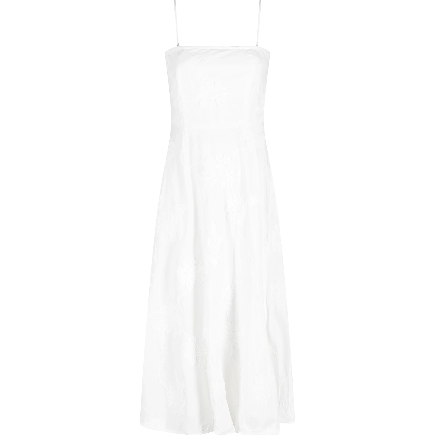 FLOWER STRAPLESS DRESS