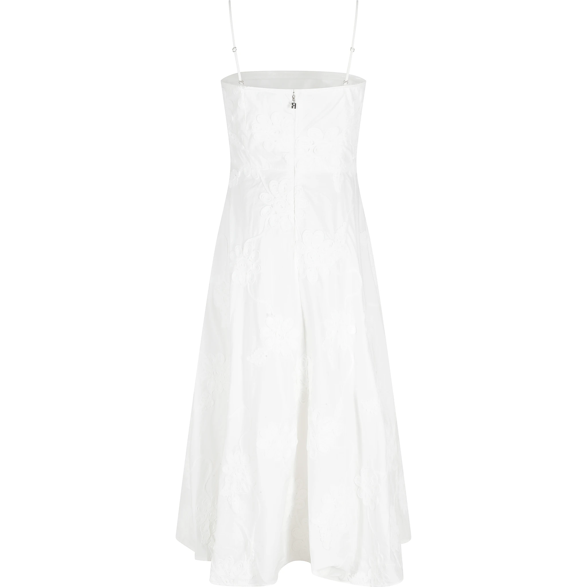 FLOWER STRAPLESS DRESS