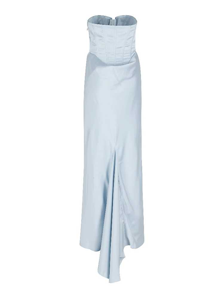 SATIN CORSET MAXI DRESS alternative