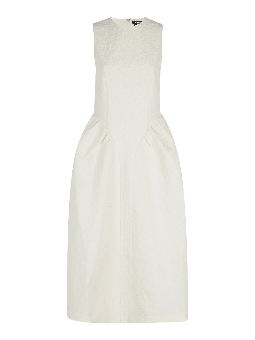 JACQUARD MIDI DRESS