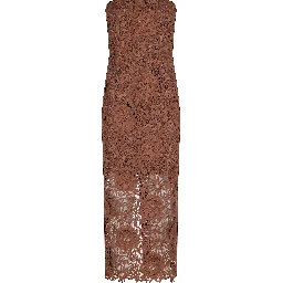 3D LACE MIDI DRESS