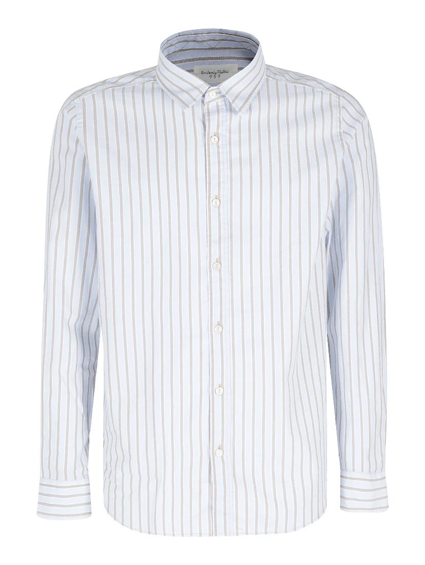 CAMICIA REGULAR LAVATO COTONE