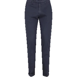 PANTALONE V PIATTO TRICOTINA COTONE