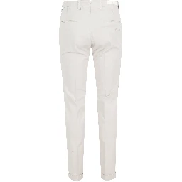 PANTALONE V PIATTO TRICOTINA COTONE