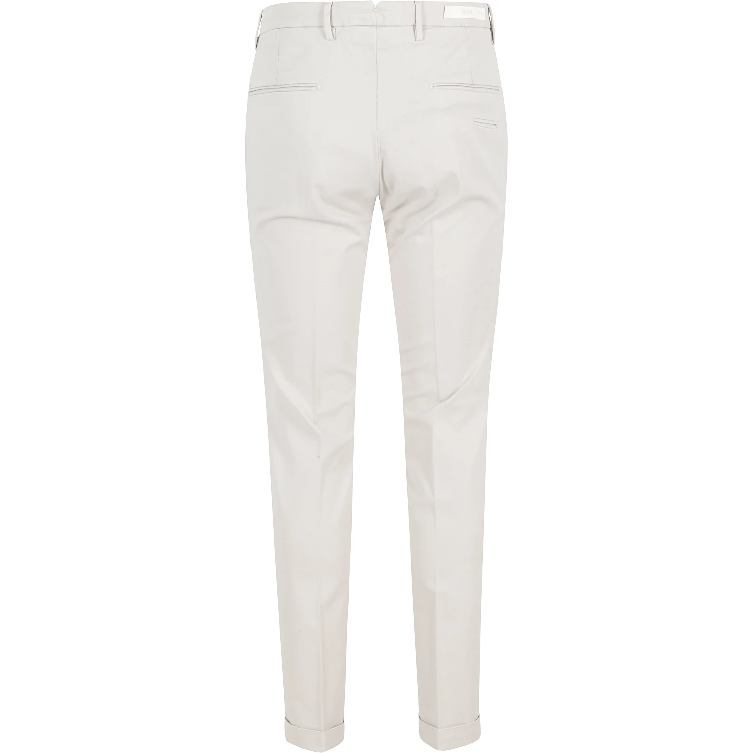 PANTALONE V PIATTO TRICOTINA COTONE