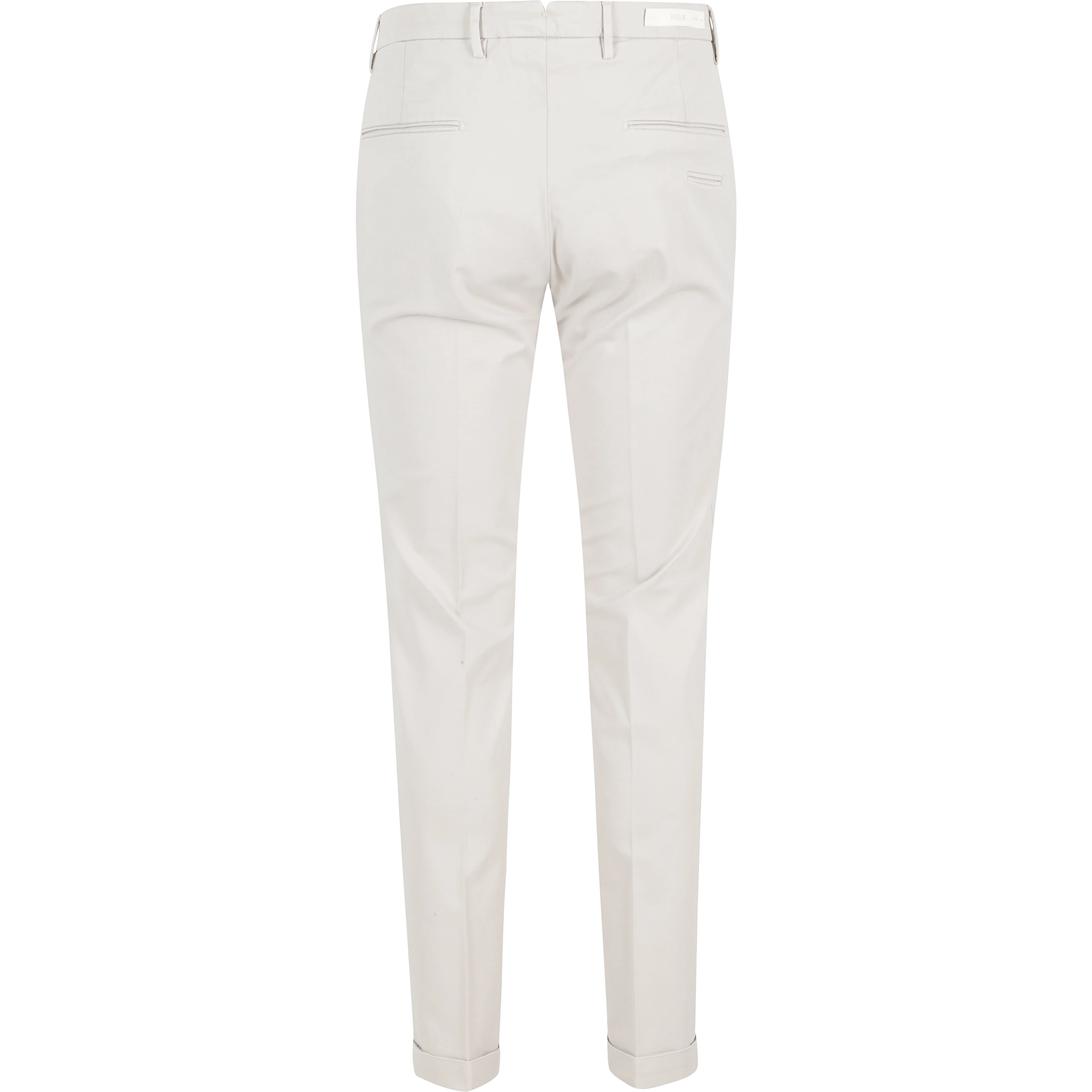 PANTALONE V PIATTO TRICOTINA COTONE