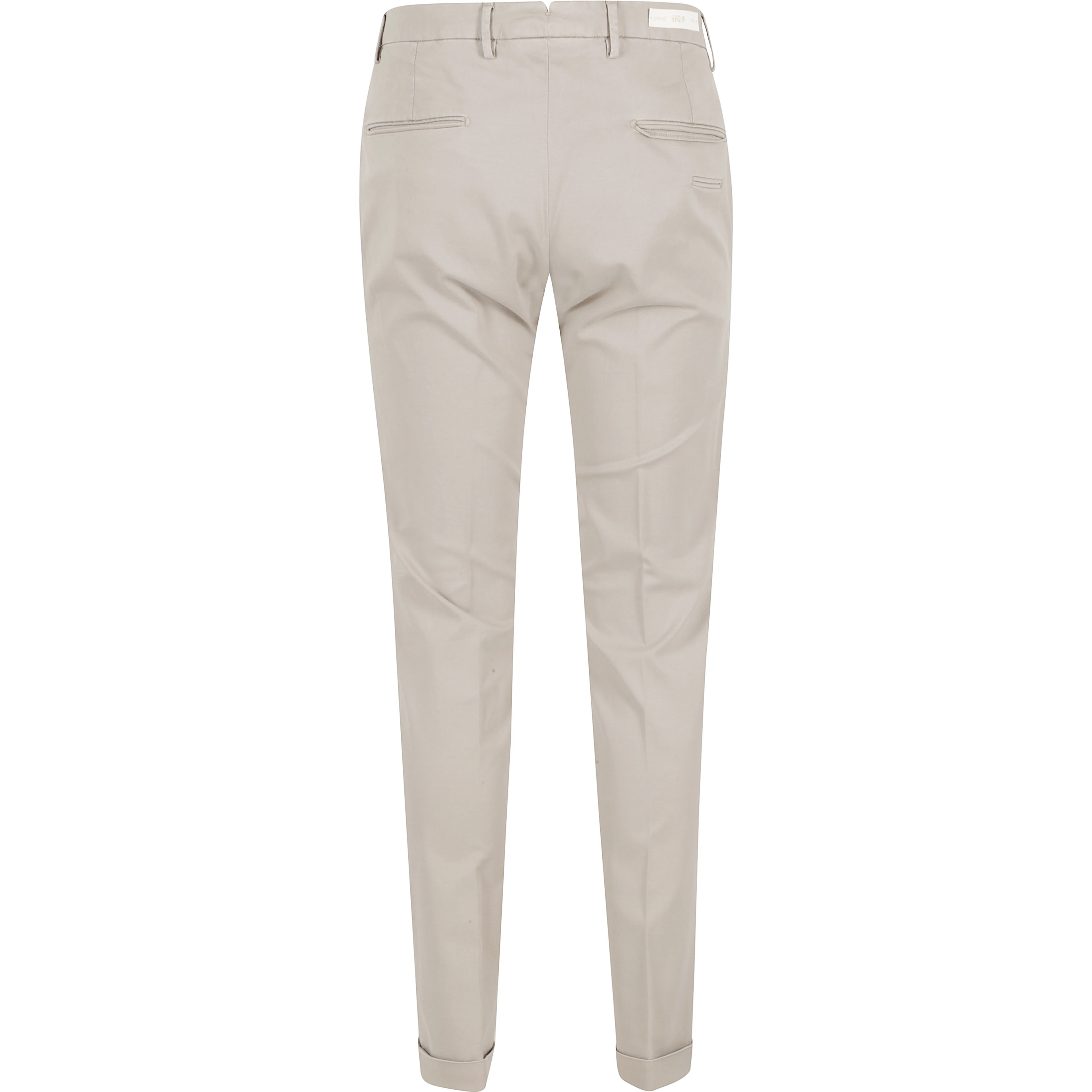 PANTALONE V PIATTO TRICOTINA COTONE