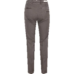 PANTALONE V PIATTO TRICOTINA COTONE