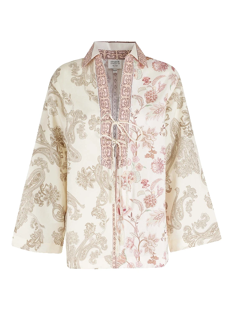 DROP SHOULDER COLLARED TUNIC