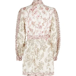 SHORT DRESS WITH BUCKLE BELT