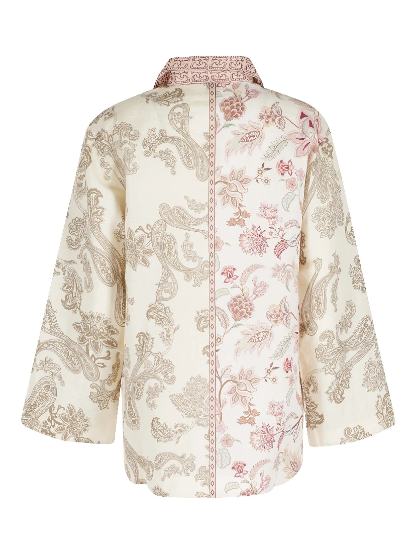 DROP SHOULDER COLLARED TUNIC