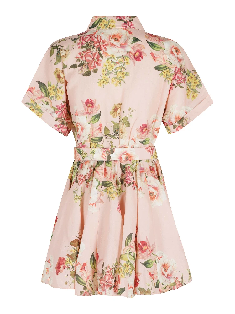 SHORT DRESS WITH BUCKLE BELT alternative