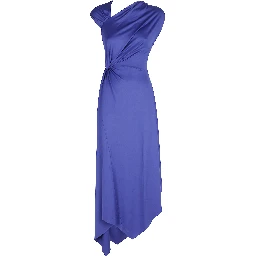 ASYMMETRIC MIDI DRESS