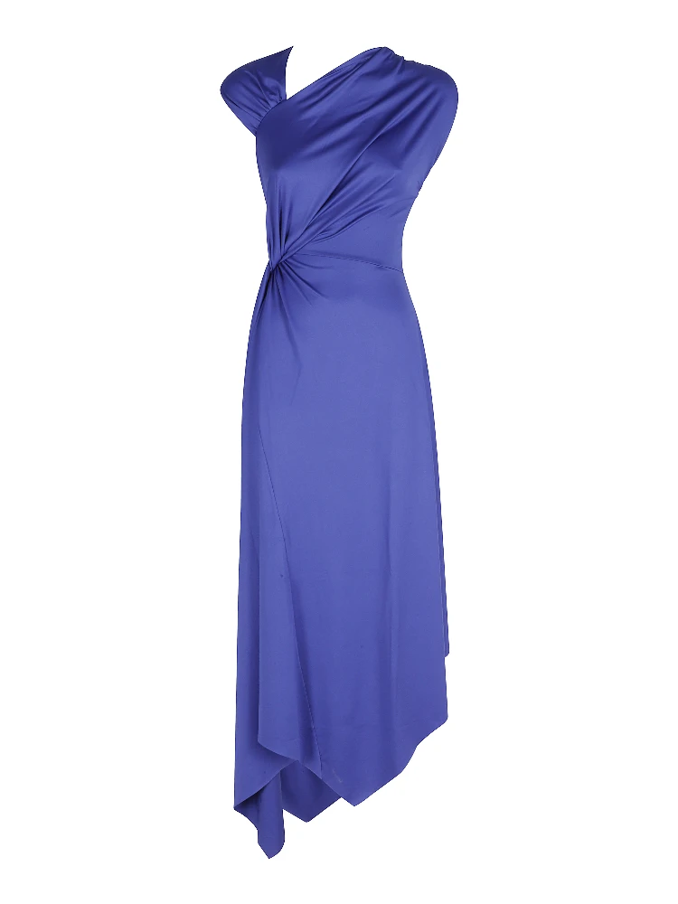 ASYMMETRIC MIDI DRESS