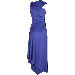 ASYMMETRIC MIDI DRESS