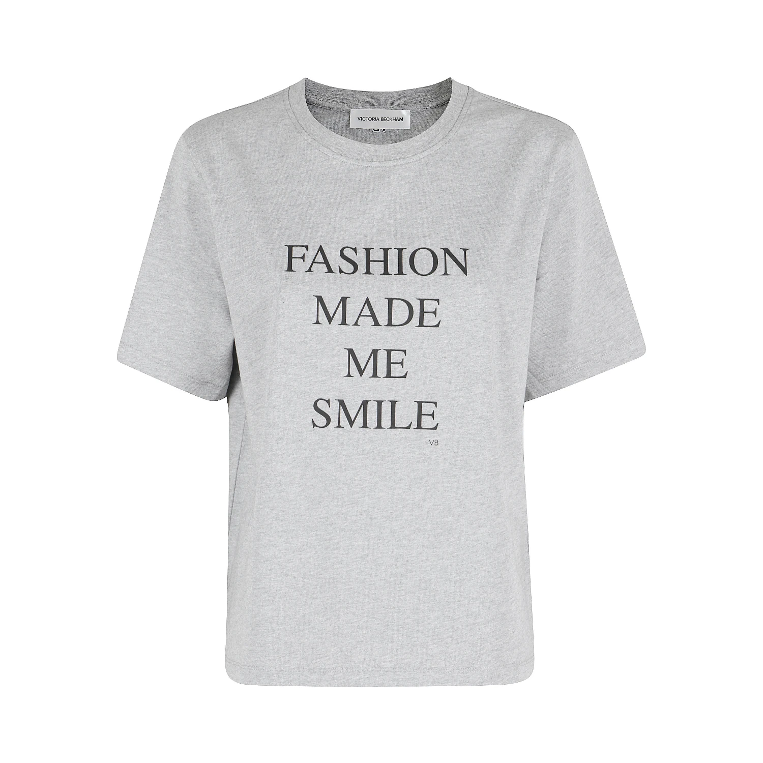 SLOGAN TEE - FASHION MADE ME SMILE