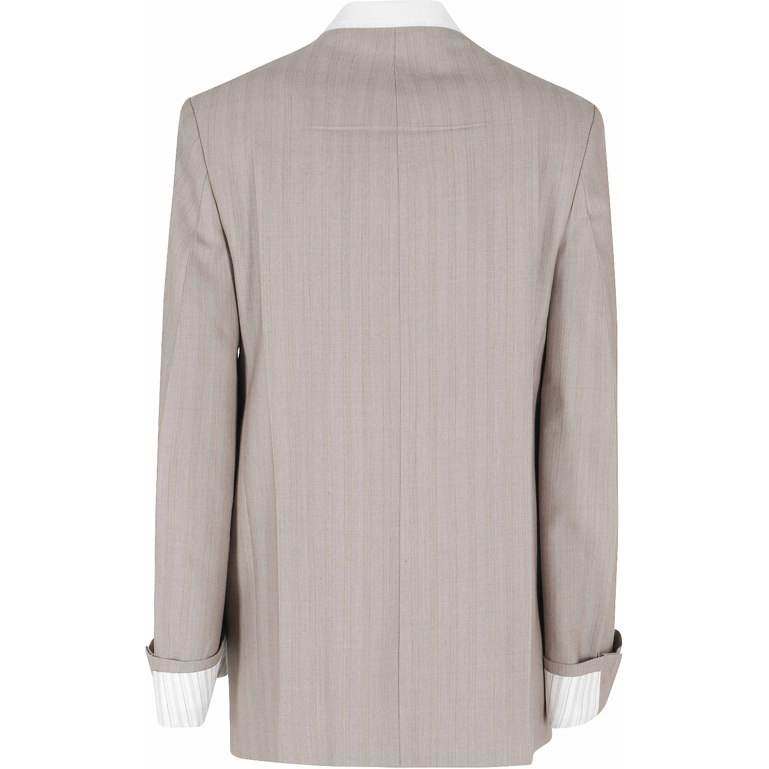 COLLARLESS JACKET