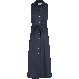 COTTON POPLIN SHIRT DRESS