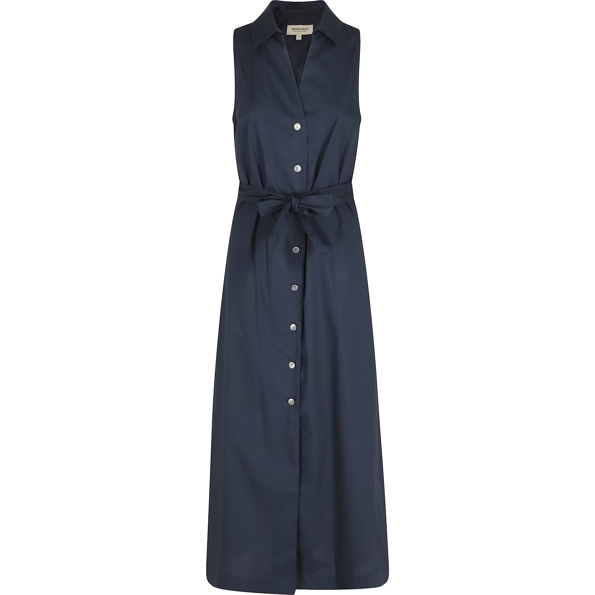COTTON POPLIN SHIRT DRESS
