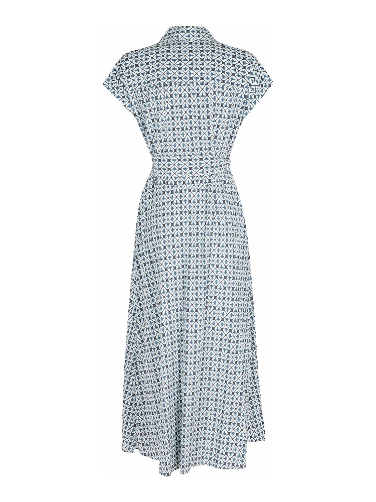 COTTON VISCOSE CHEMISIER DRESS alternative