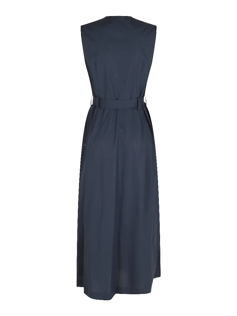 BELTED LONG DRESS