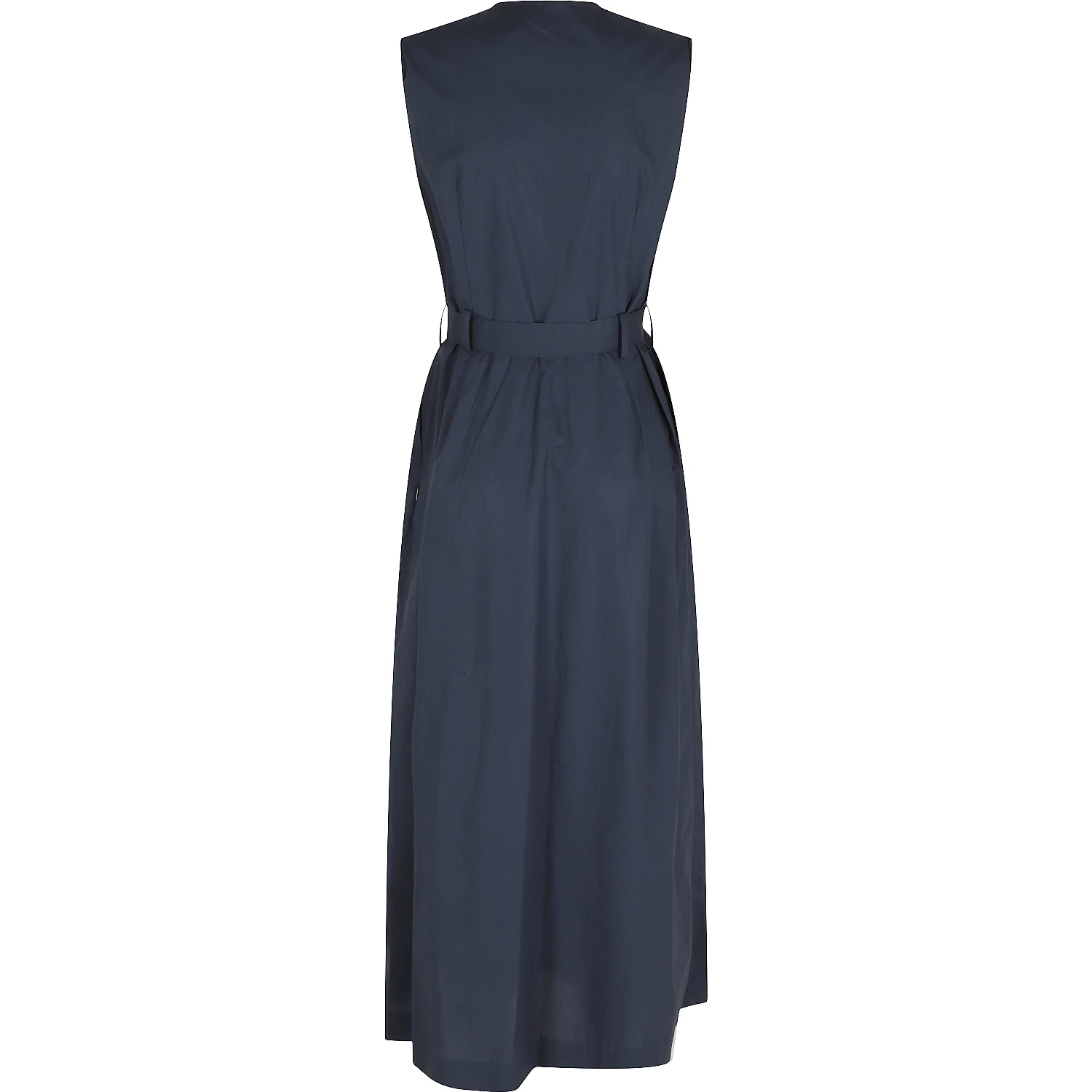 BELTED LONG DRESS