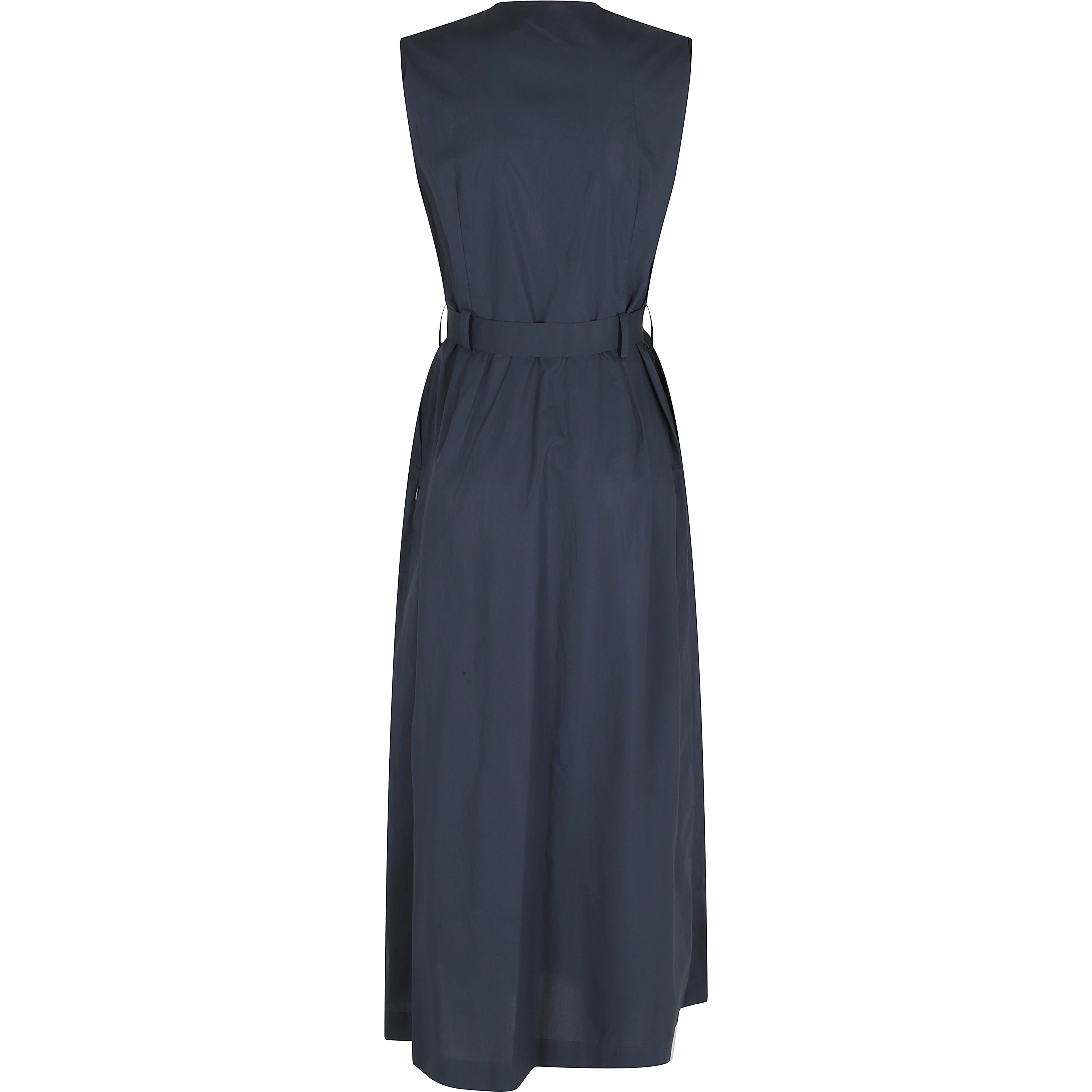 BELTED LONG DRESS