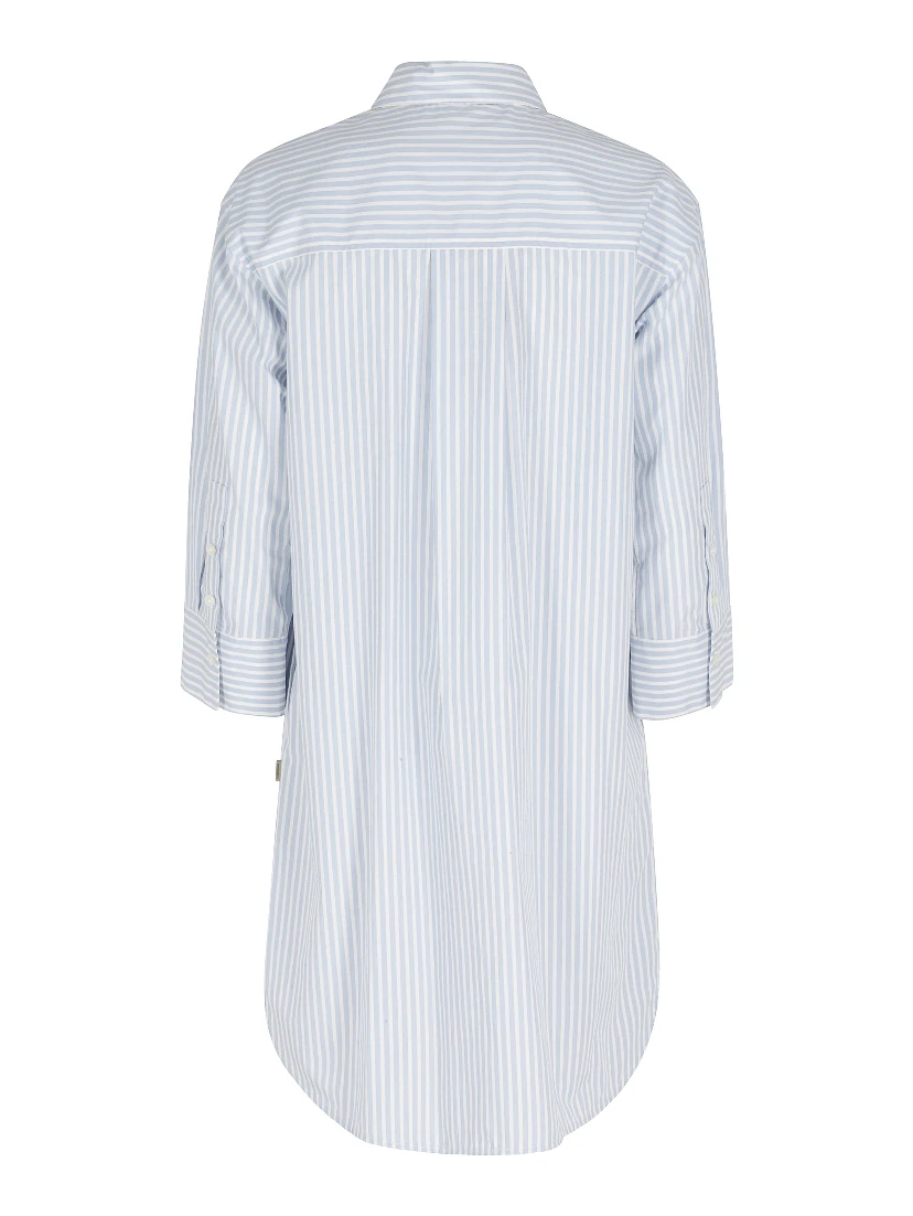 STRIPED POLPIN SERAFINO DRESS