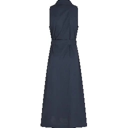 COTTON POPLIN SHIRT DRESS