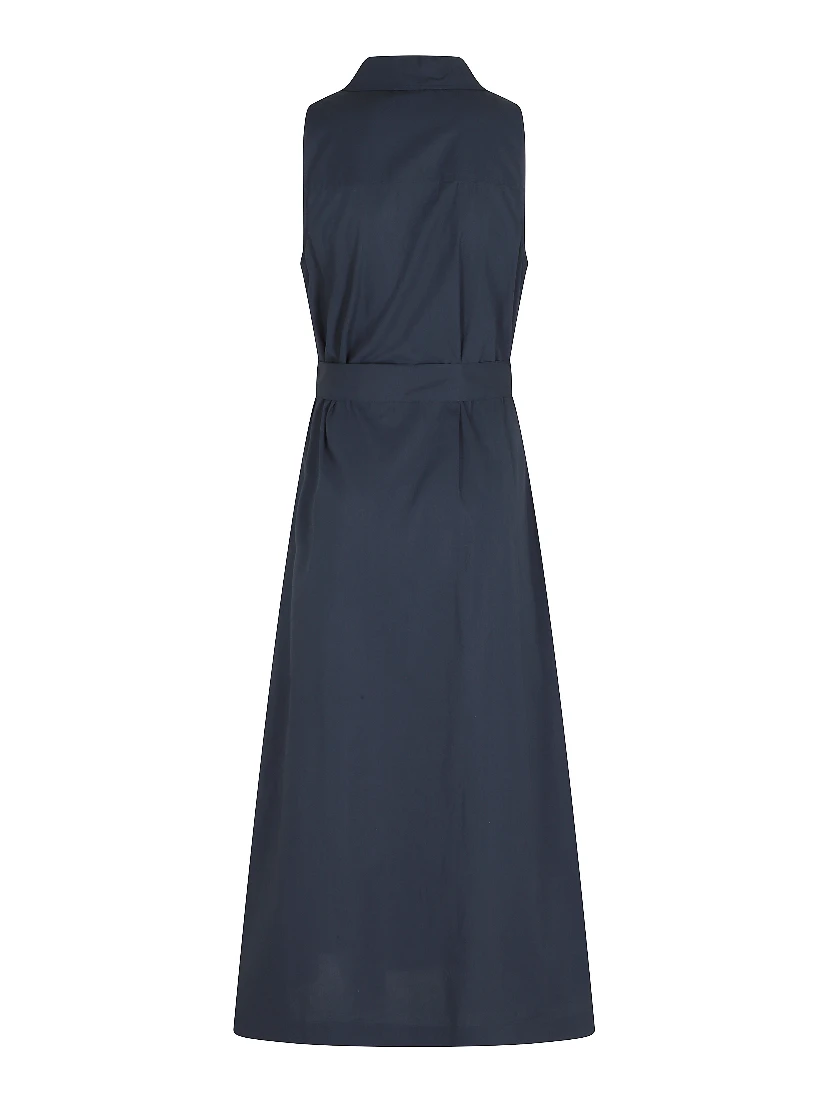 COTTON POPLIN SHIRT DRESS