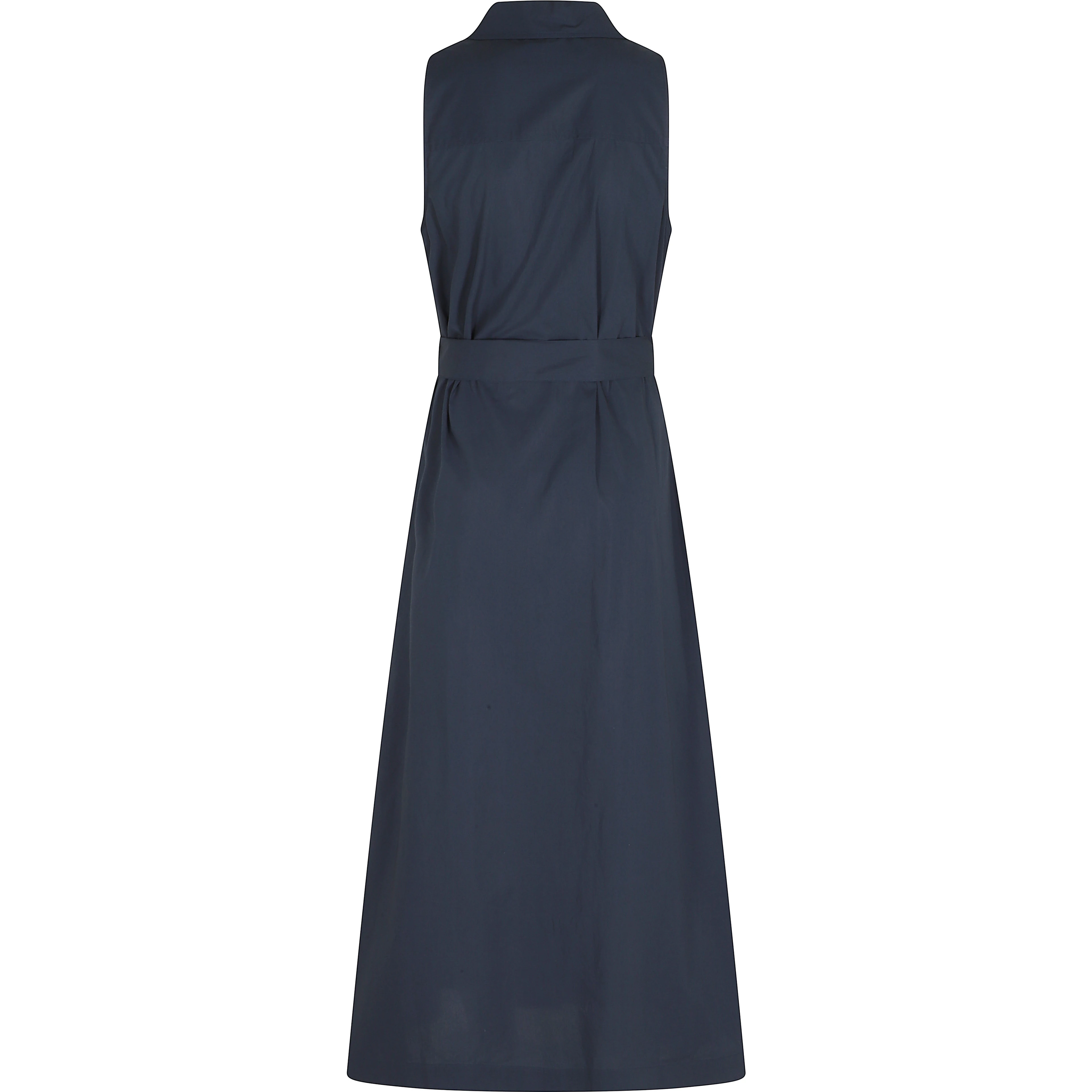 COTTON POPLIN SHIRT DRESS
