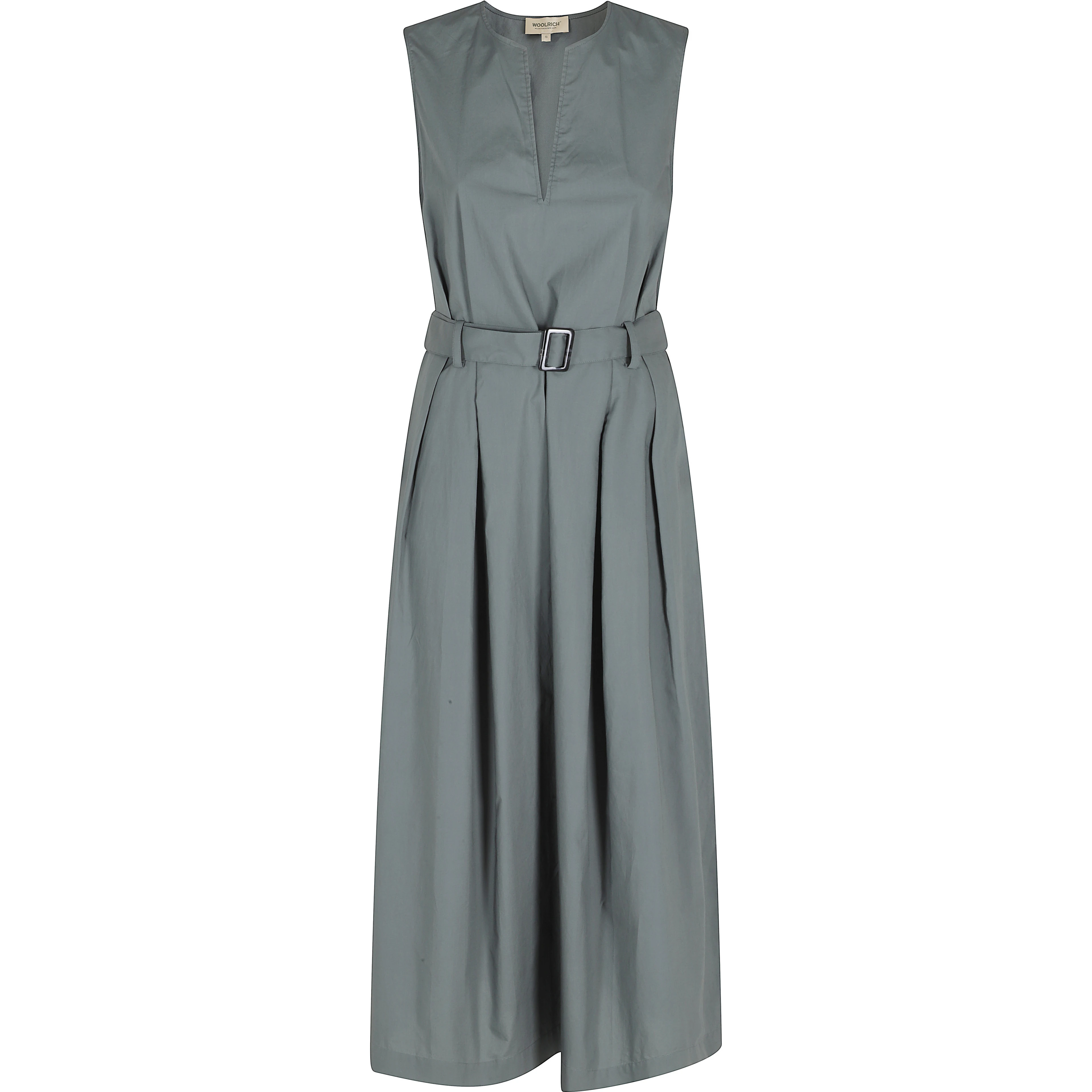 BELTED LONG DRESS