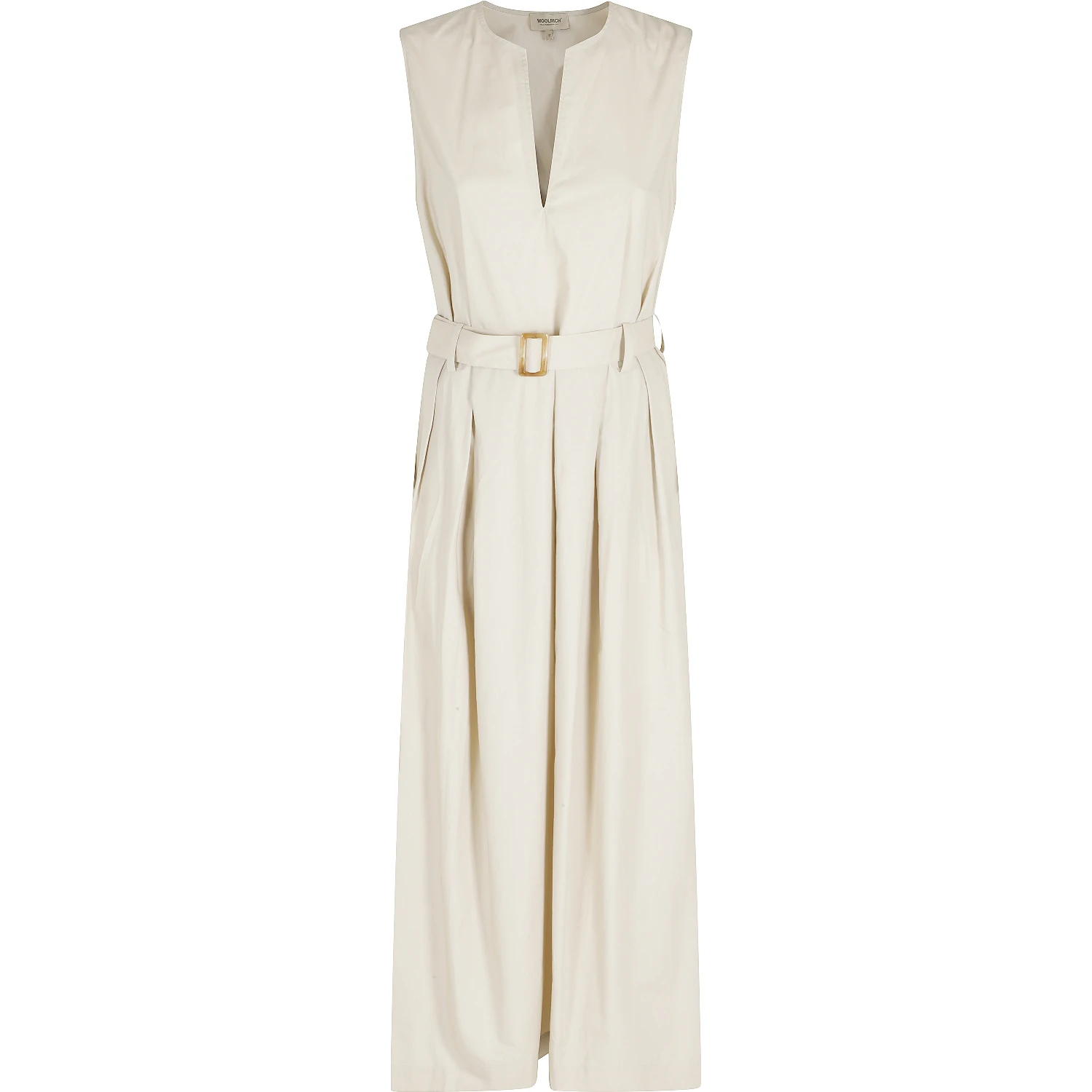 BELTED LONG DRESS