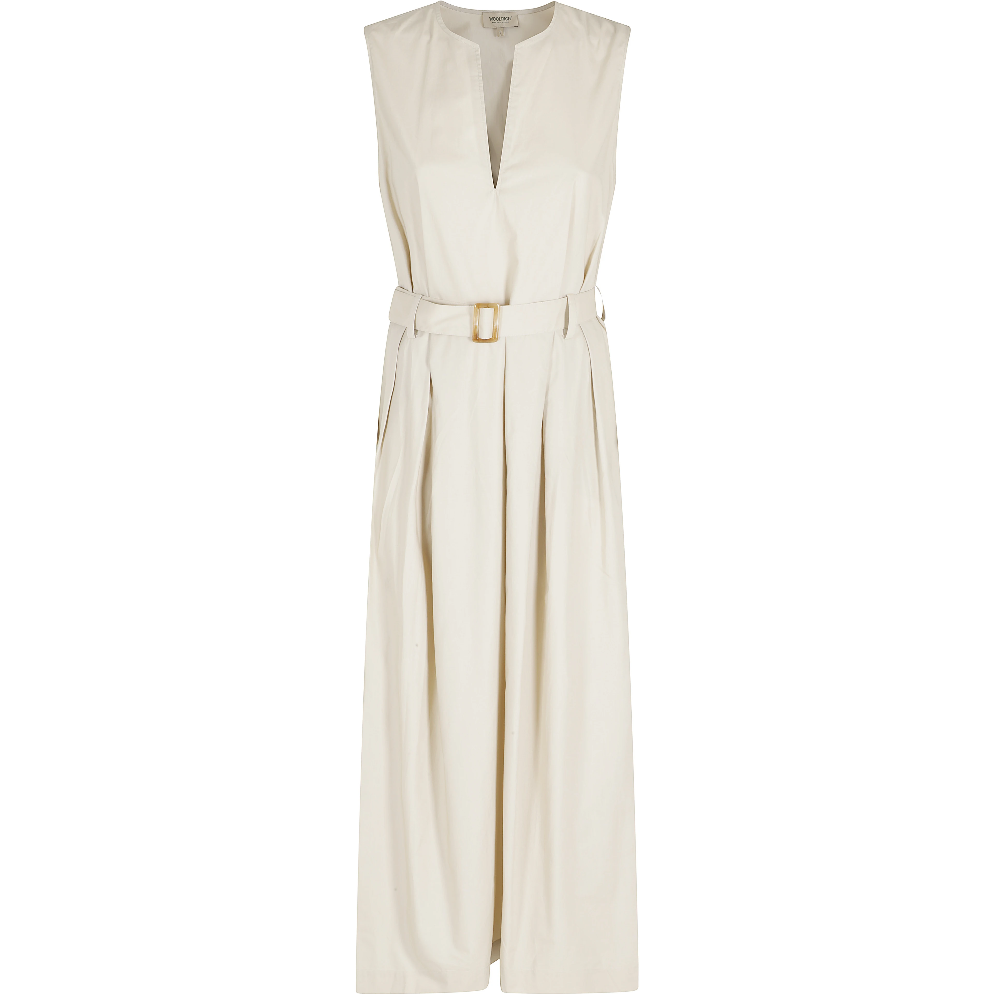 BELTED LONG DRESS