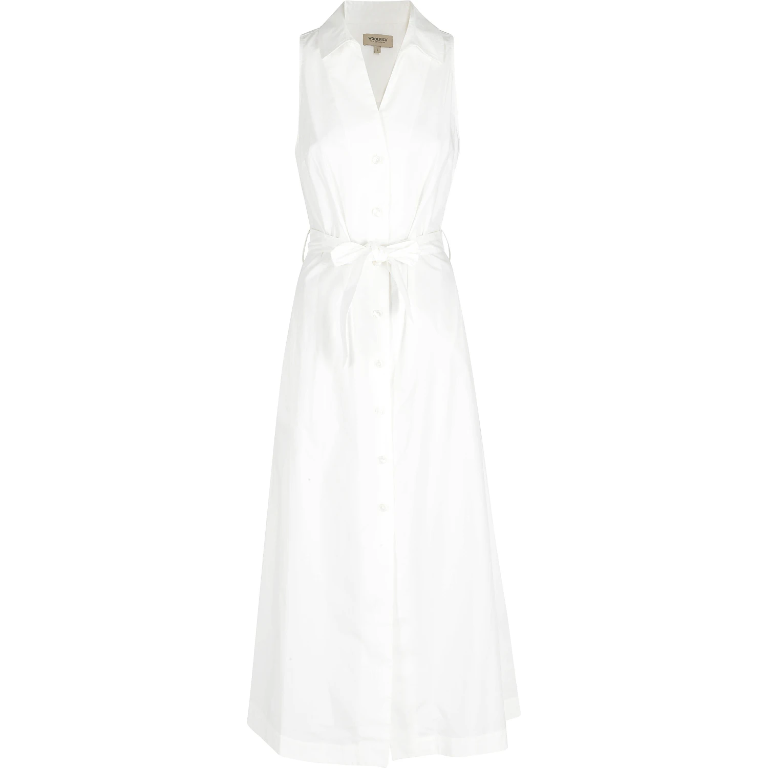 COTTON POPLIN SHIRT DRESS