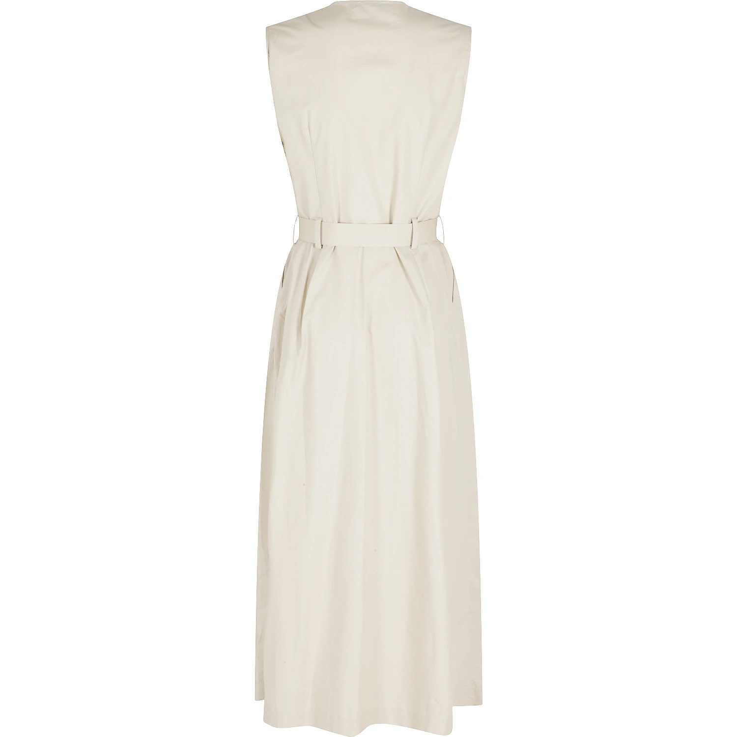 BELTED LONG DRESS