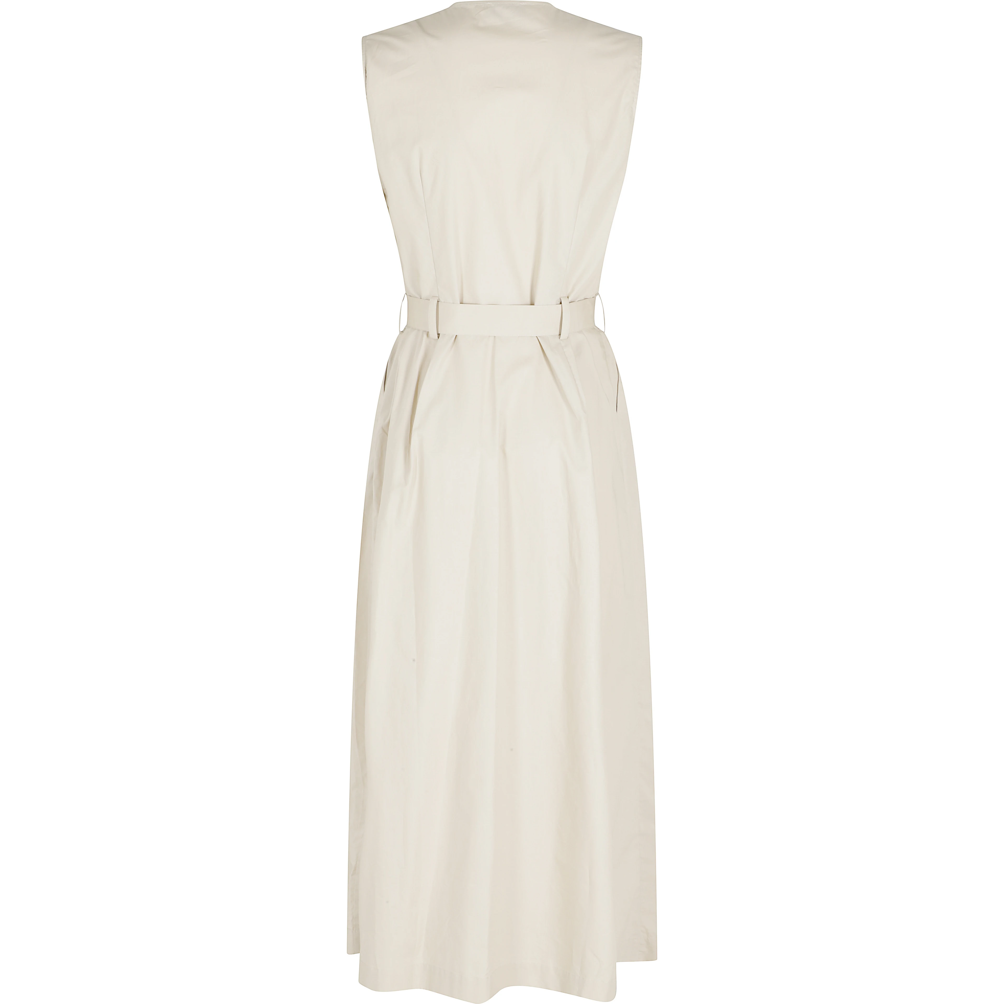BELTED LONG DRESS