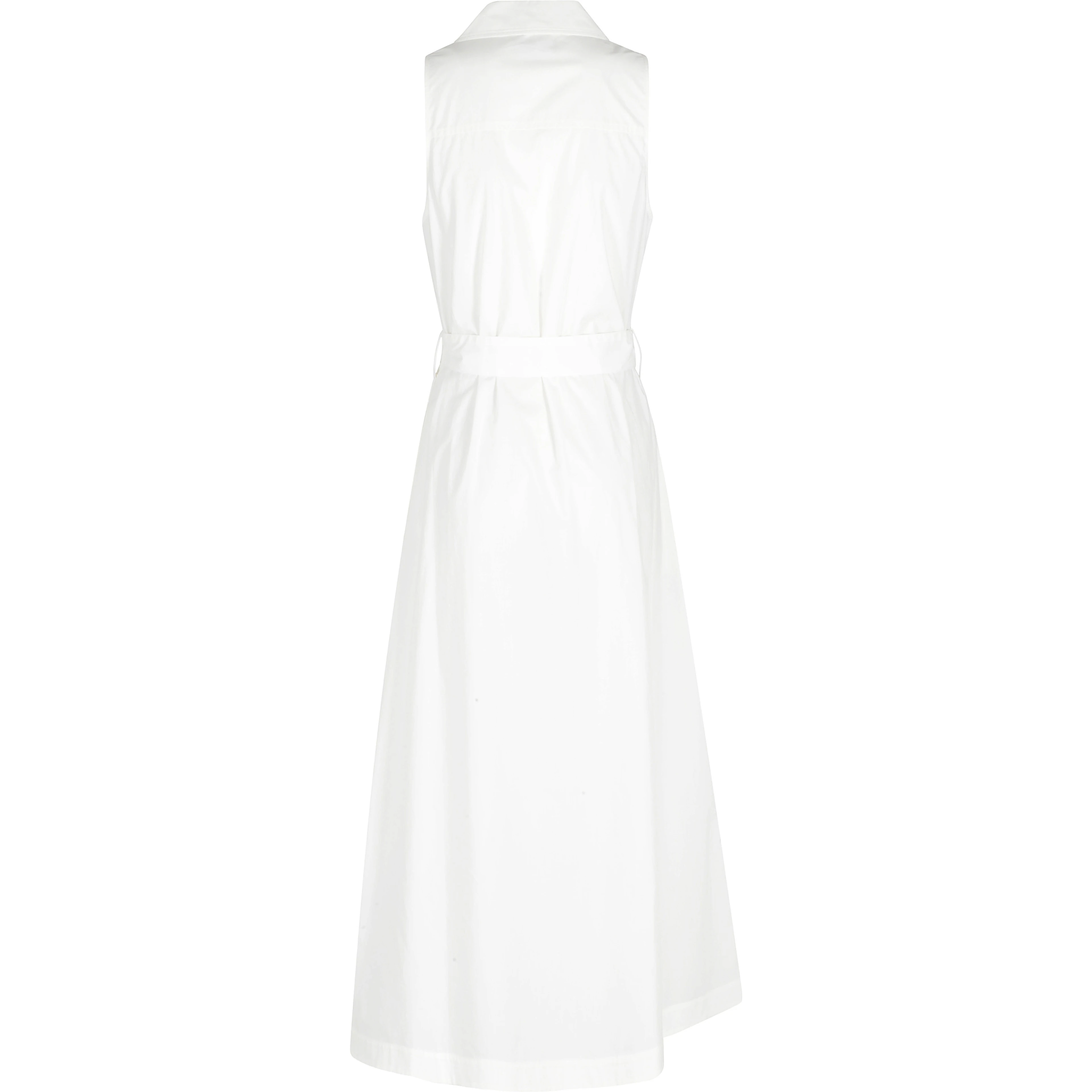 COTTON POPLIN SHIRT DRESS