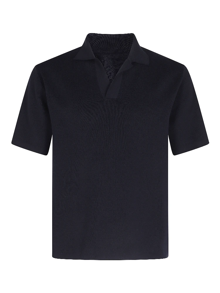 COTTON POLO SKIPPER SHIRT