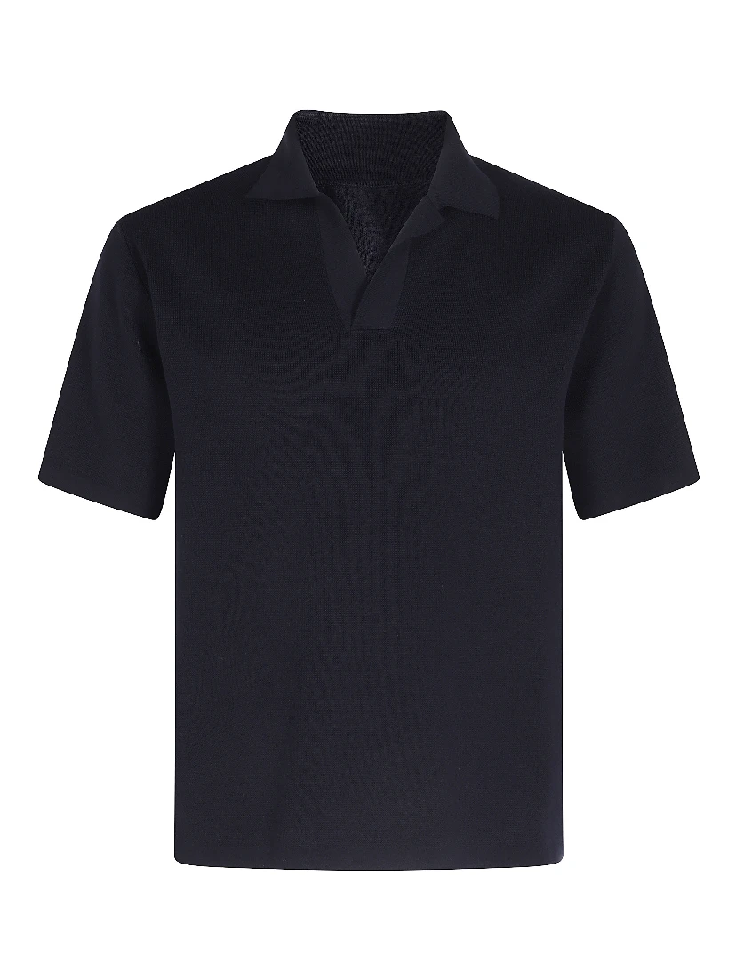 COTTON POLO SKIPPER SHIRT