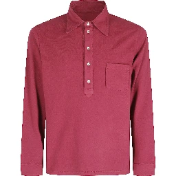 LONG SLEEVE POLO COTONE