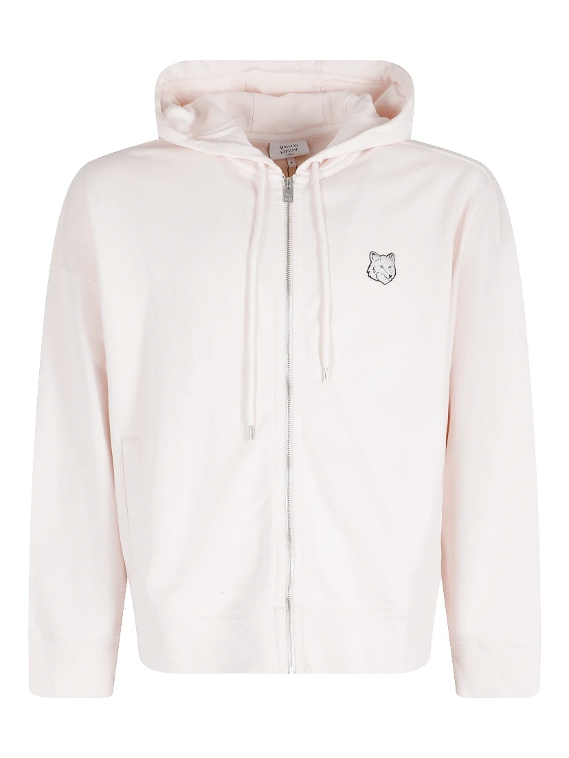 FOX HEAD ZIPPED OVERSIZE HOODIE