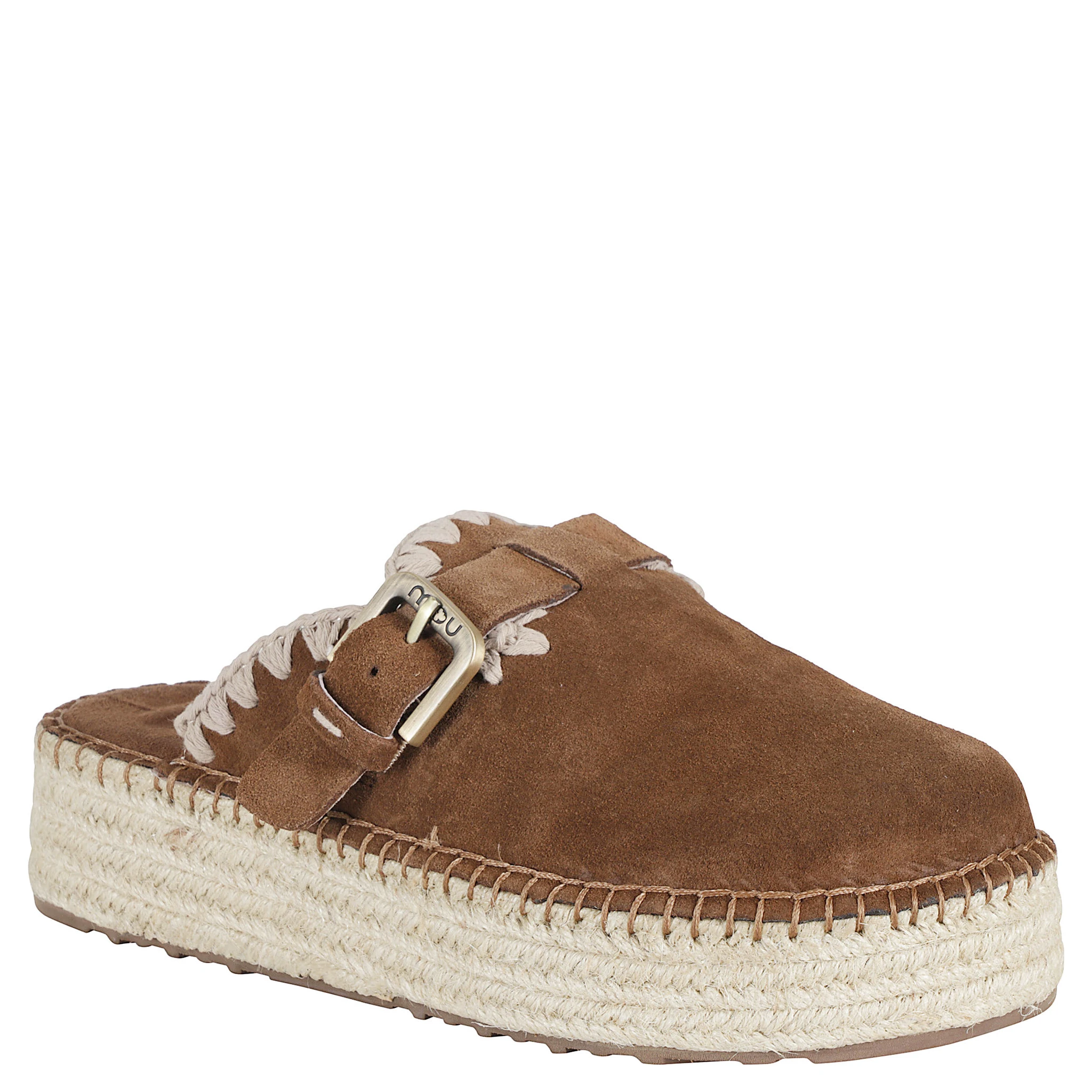 JUTE CLOG PLAIN SUEDE