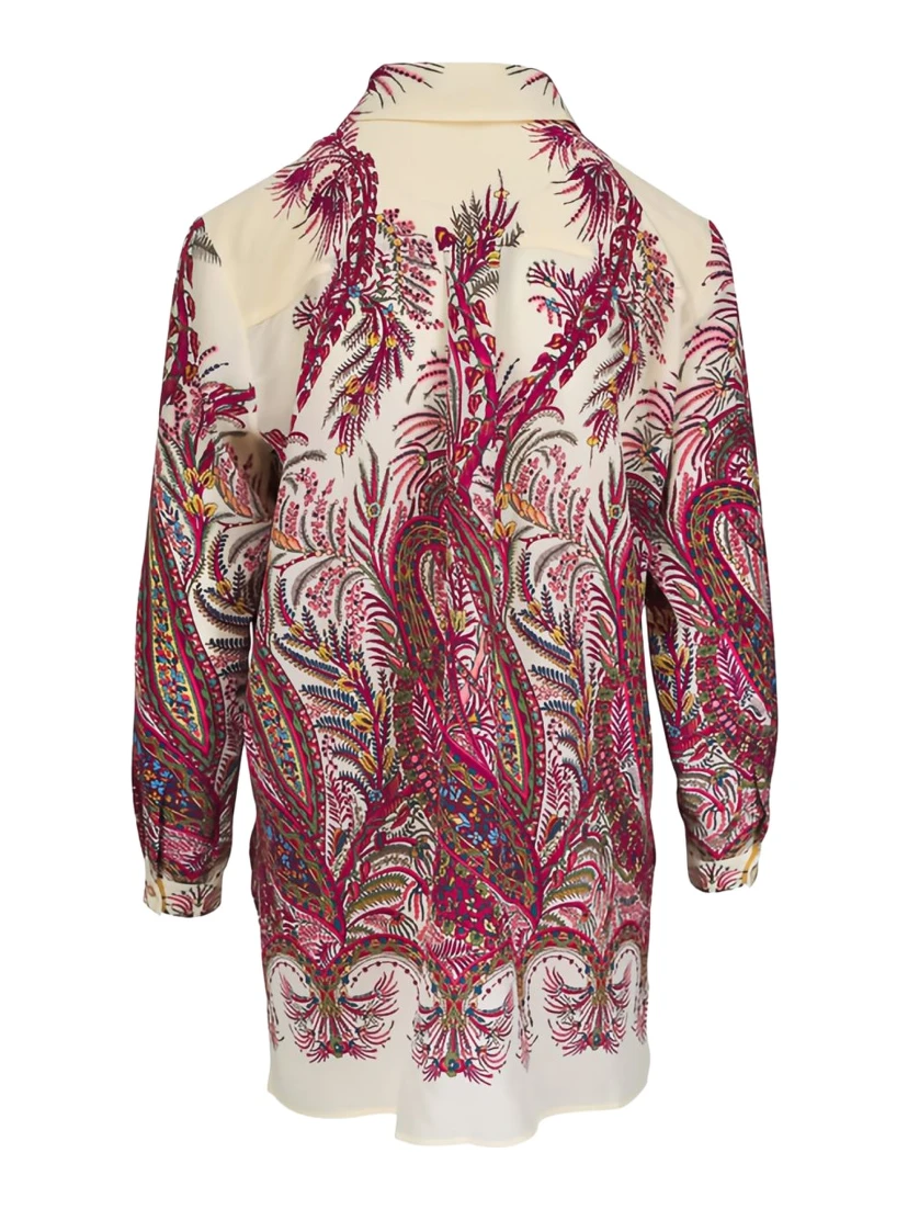 CAMICIA CON STAMPA "PAISLEY"