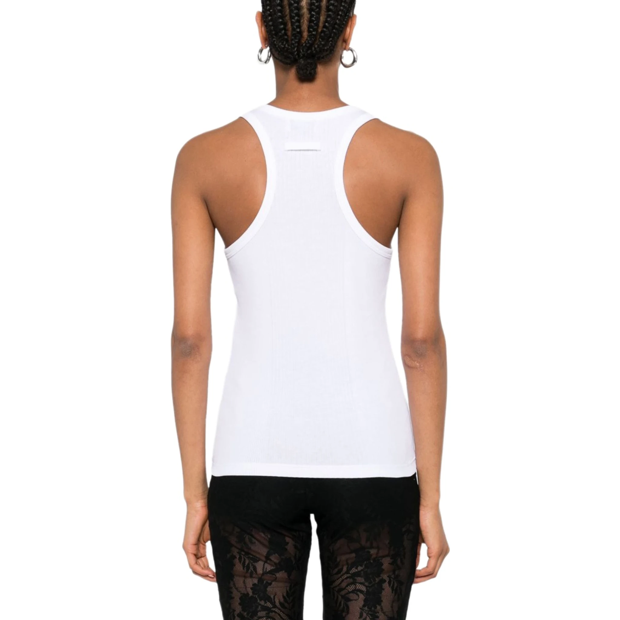 TOP SMANICATO CON GANCI