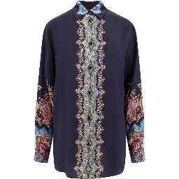 CAMICIA CON STAMPA FLOREALE